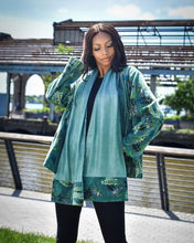 Load image into Gallery viewer, Alva Silk & Velvet Tube Scarf