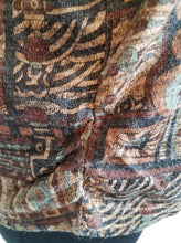 Load image into Gallery viewer, Papillon Multi Color Global Print Sweater with Side Ruching