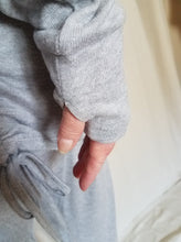 Load image into Gallery viewer, Cozy Crew Neck with Drawstring Ruching