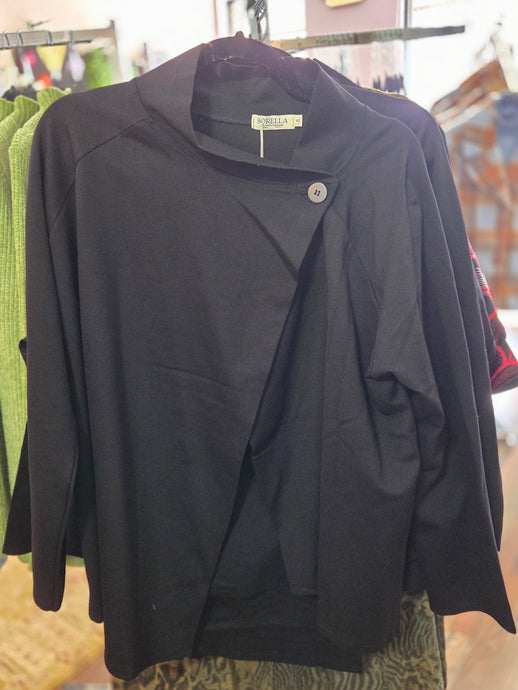 Heavy Cotton 2 Button Cardi