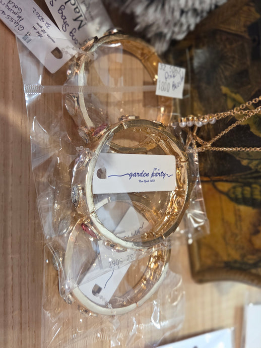 Glass Bezeled Bracelet