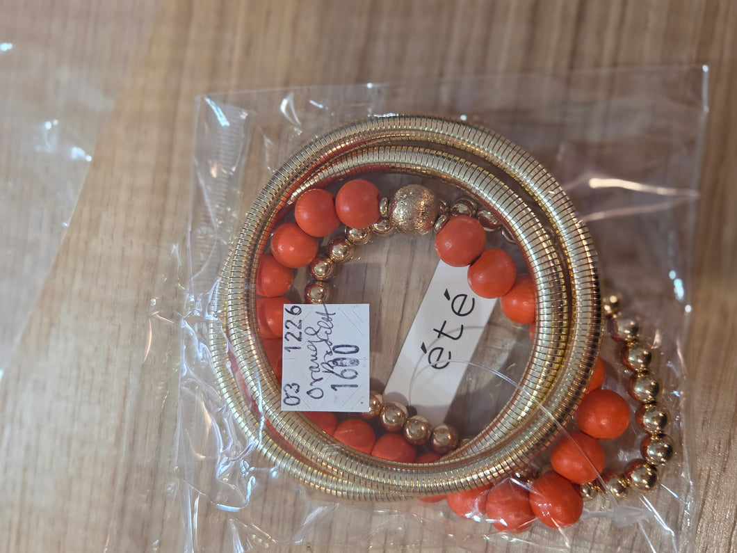 Orange Bracelet