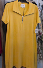 Load image into Gallery viewer, Half-Zip Dress - Lemon