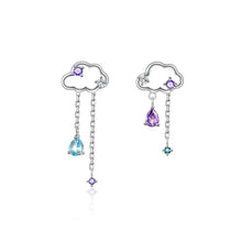 Load image into Gallery viewer, Gem Cloud Rain Stud