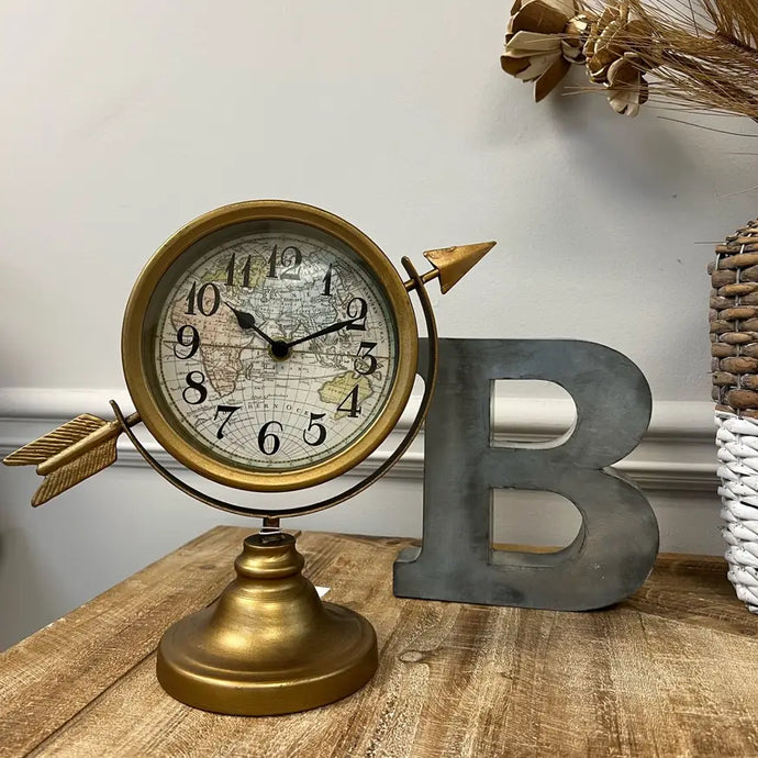 Vintage Style Table Top Clock