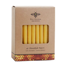 Load image into Gallery viewer, Taper Candles – 100% Pure Beeswax – Hanukkah 5” Hand-Dipped