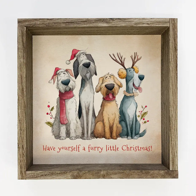 Have Yourself A Furry Little Christmas Dogs