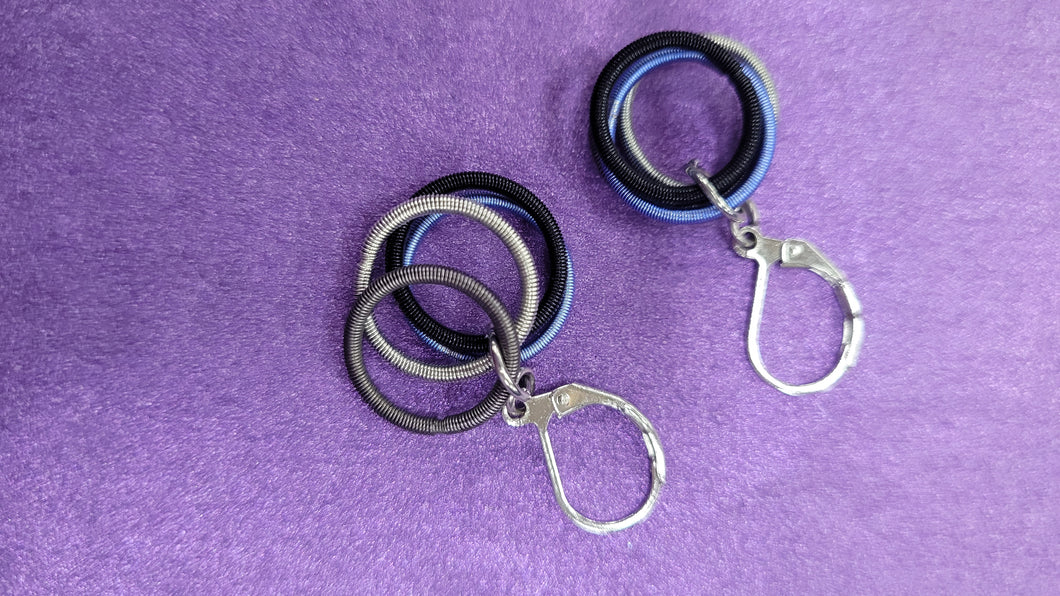 Piano Wire Earring