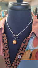 Load image into Gallery viewer, Just a touch of color necklace
