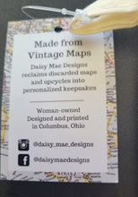 Load image into Gallery viewer, Vintage Map Oven Mitt