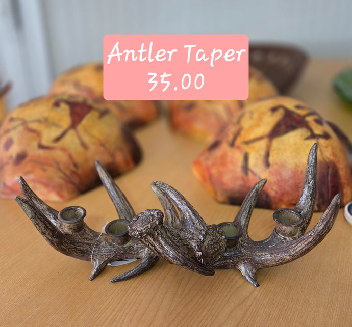 Antler Taper Candleholder