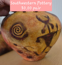 Load image into Gallery viewer, Southwestern Pottery Wall Pockets
