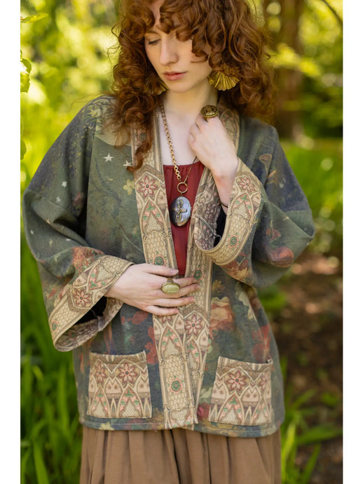 The Messenger Fleece Cottage Cardigan