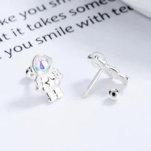 Load image into Gallery viewer, Moonstone Spaceman Star Stud