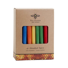 Load image into Gallery viewer, Taper Candles – 100% Pure Beeswax – Hanukkah 5” Hand-Dipped