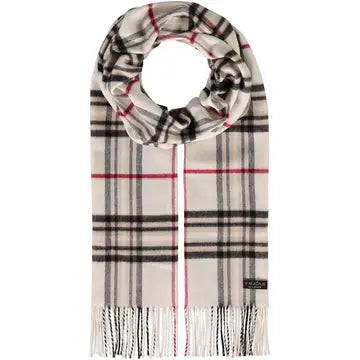 Fraas Plaid Cashmink® Scarf