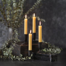 Load image into Gallery viewer, Taper Candles – 100% Pure Beeswax – 5” Hand-Dipped