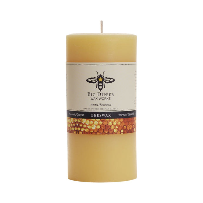 Pillar Candle 3x6 – 100% Pure Beeswax