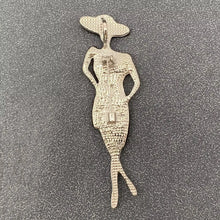 Load image into Gallery viewer, Abalone Shell Silver Tone Fashion Lady Brooch