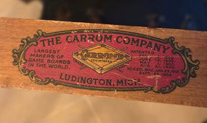 Vintage 1902 Carrom Board