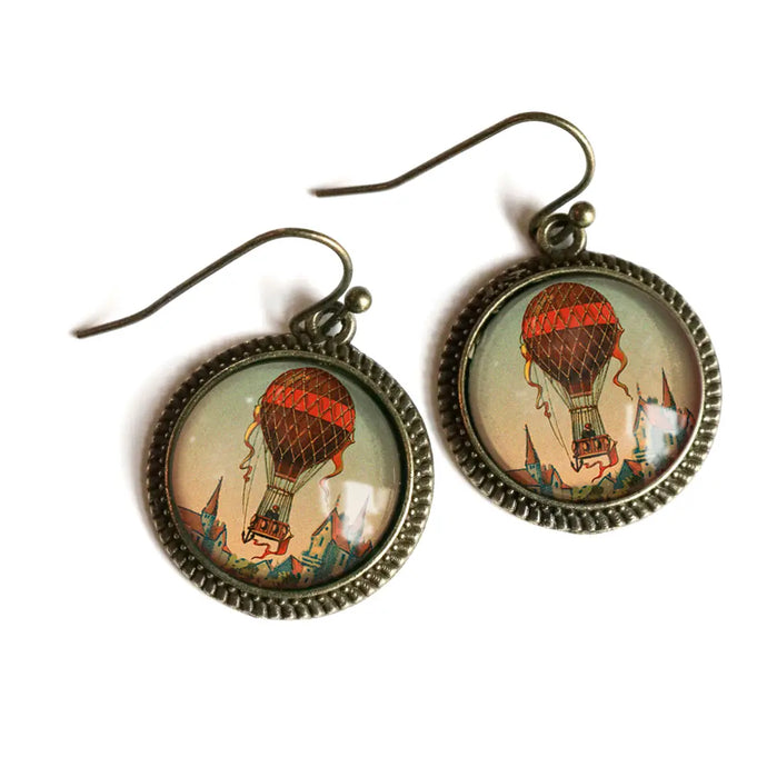 Hot Air Ballon Earrings