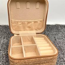 Load image into Gallery viewer, Vintage Crushed Wood Grain Pu Leather Jewelry Storage Box