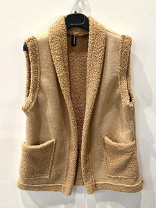 Vijaa Italian Green  Plush Vest