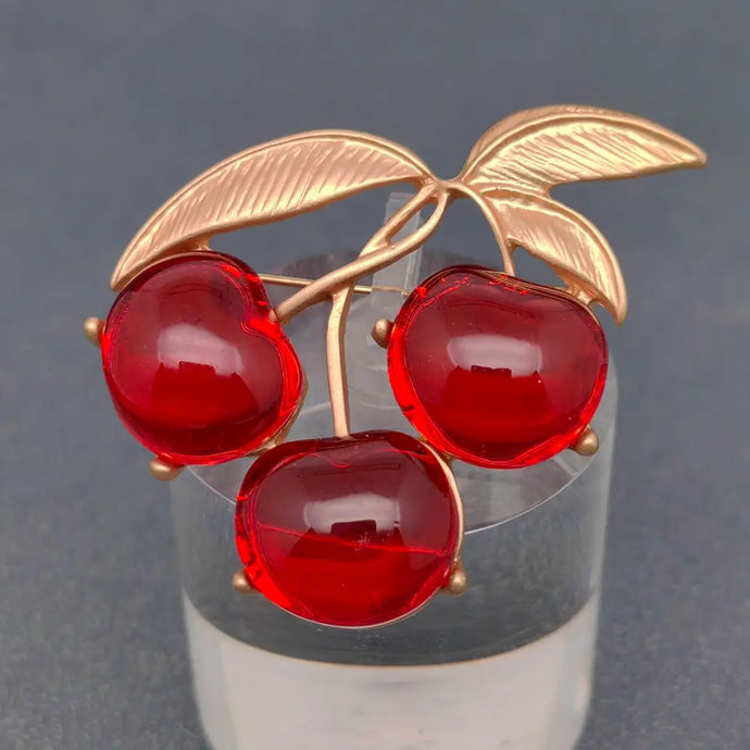 Cherry Brooch