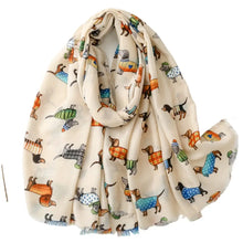 Load image into Gallery viewer, Scarvii - Cartoon Pet Pattern Fall/Winter Scarf