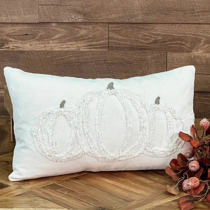White Harvest Pillow Cover
