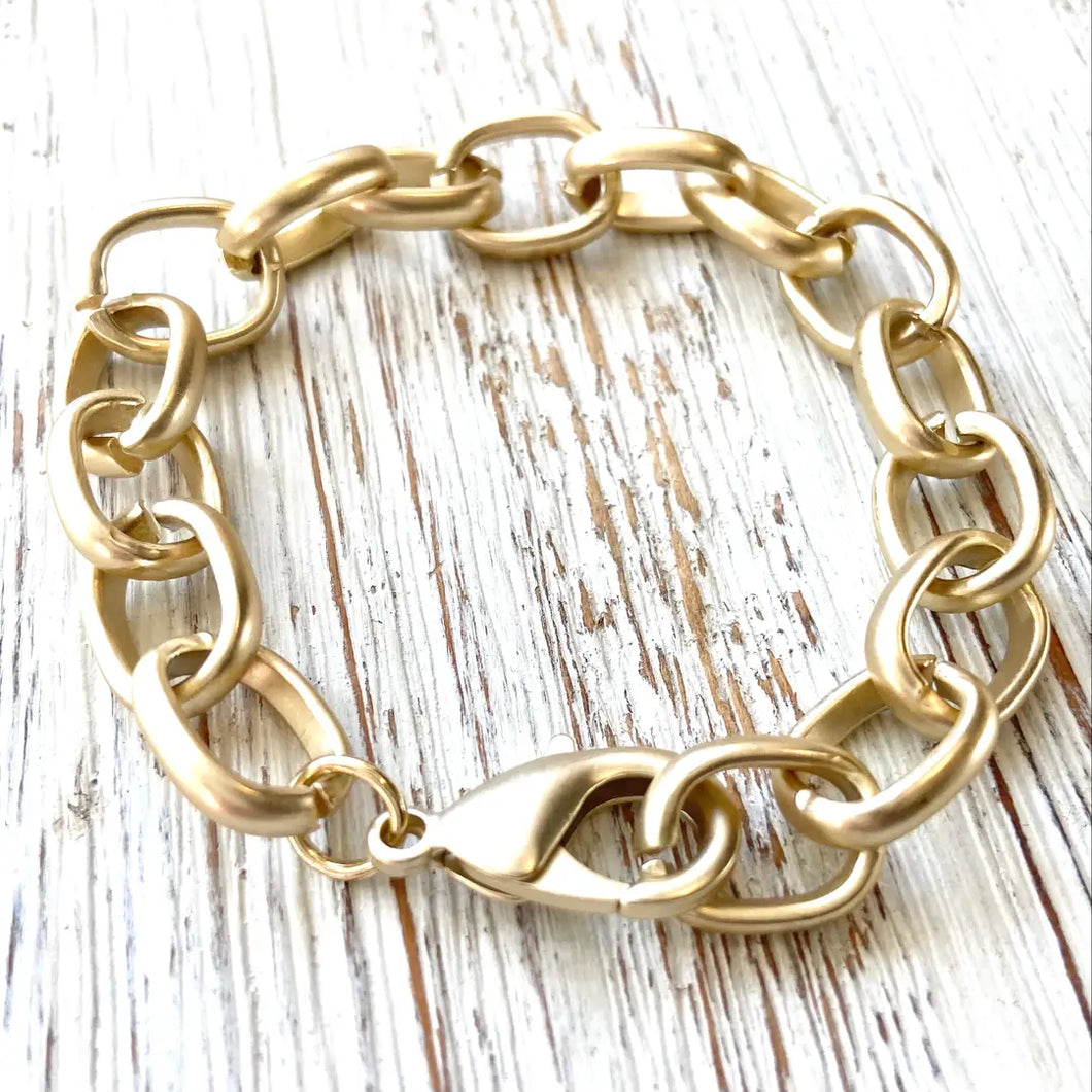 Matte Gold Chunky