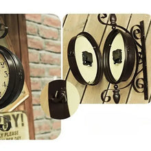 Load image into Gallery viewer, Vintage Double Sided Clock