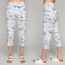 Load image into Gallery viewer, Carre Noir Woven Capri