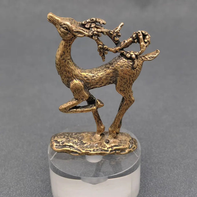 Brass Deer Desktop Ornament