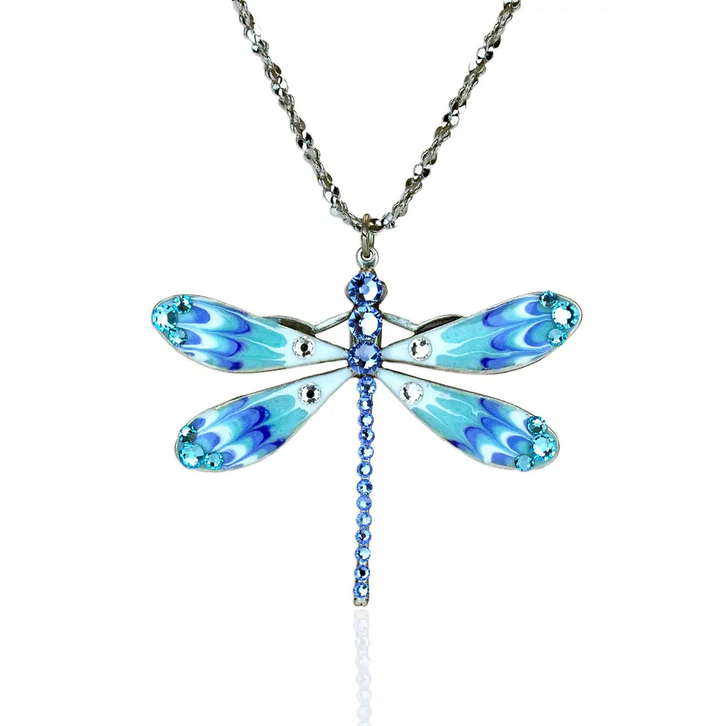 Enamel Crystal Dragonfly