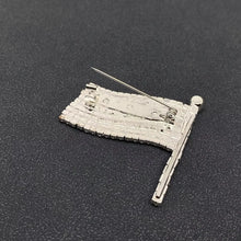Load image into Gallery viewer, American Flag Brooch