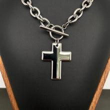 Load image into Gallery viewer, Glossy Cross Charm