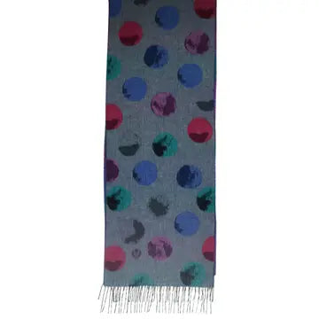 Watercolor Dot Scarf