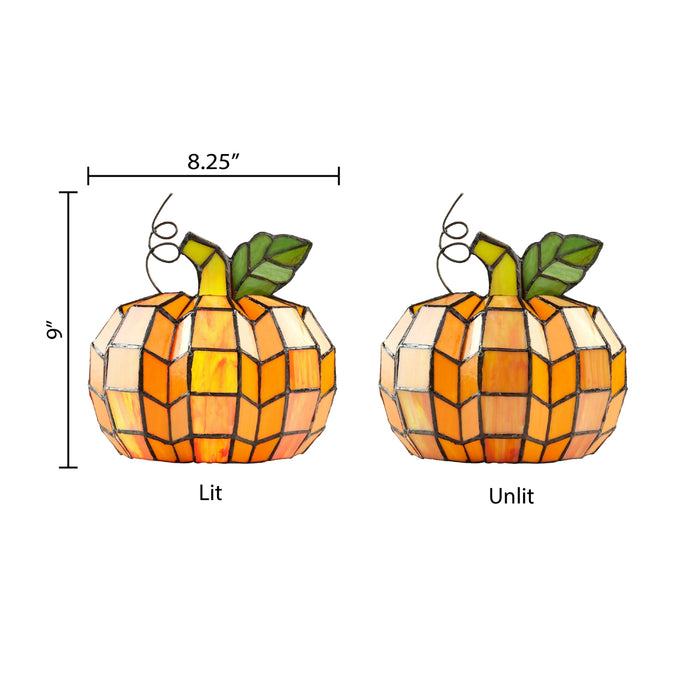 Patch Pumpkin Tiffany Style
