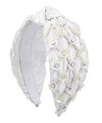 Pearl & Sequin Headband
