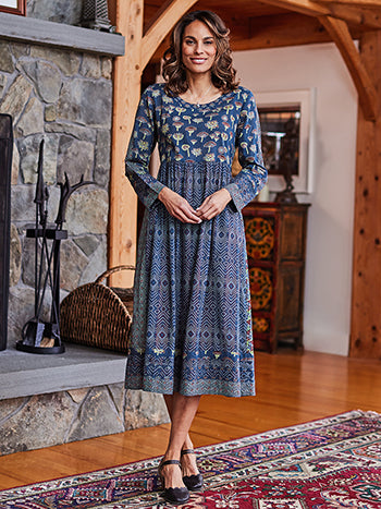 Potpurri Indigo Dress