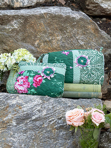 English Ivy patchwork Cosmetic Bag Bundle