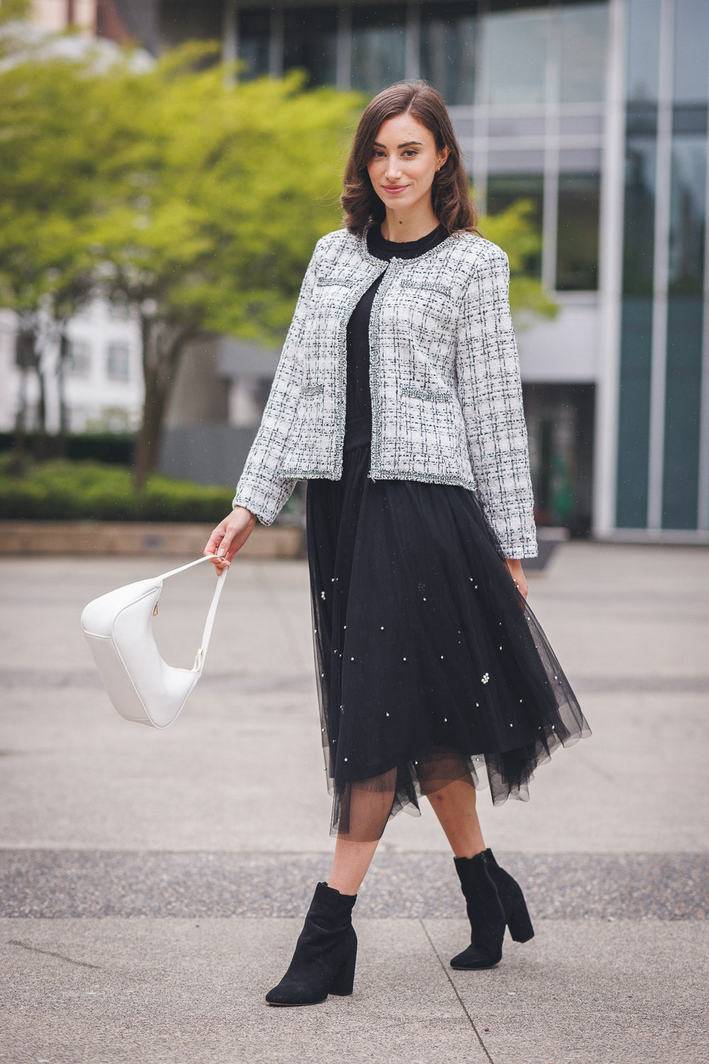 Tweed Crop Jacket