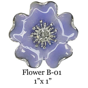 Floral Magnetic Brooches