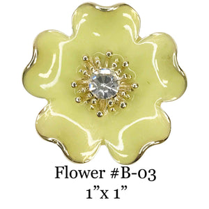 Floral Magnetic Brooches