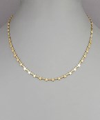 Brass Stars Necklace