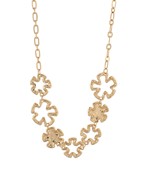 Outline Flower Necklace