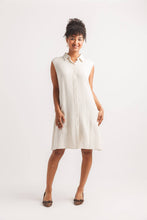 Load image into Gallery viewer, Linen Blend Collar Dress
