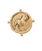 Standing Bulldog Brooch