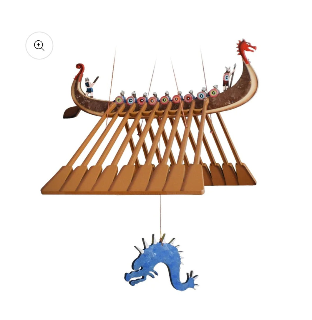 Viking Ship Flying Mobile